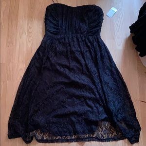 Forever 21 Knee-length Dress - semi-formal - black